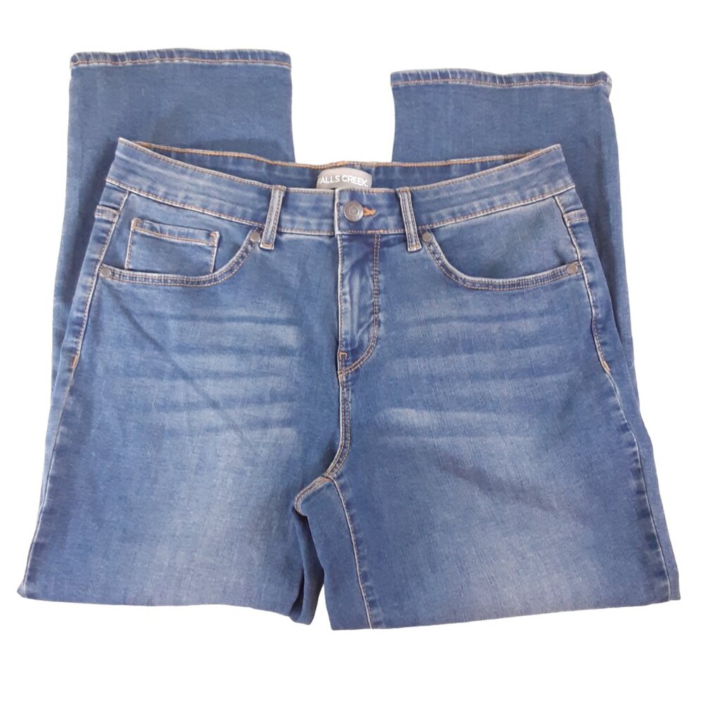 NWOT Falls Creek Jeans Pants Womens Size 10 Straight Cut Stretch Jeggings